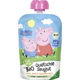 Pure&Fun Peppa Pig Bio Quetschie saugut Peppa (pink)