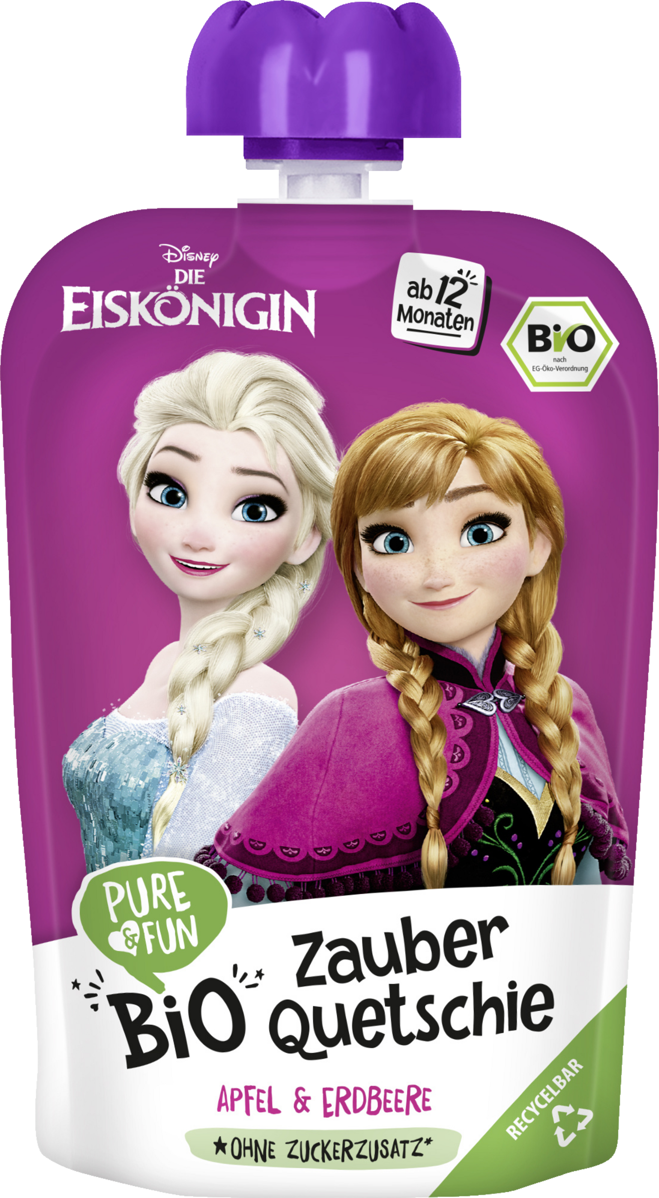 Pure&Fun Disney Frozen Bio Quetschie