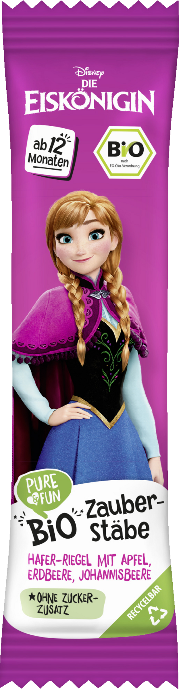 Pure&Fun Disney Frozen Bio Hafer-Riegel