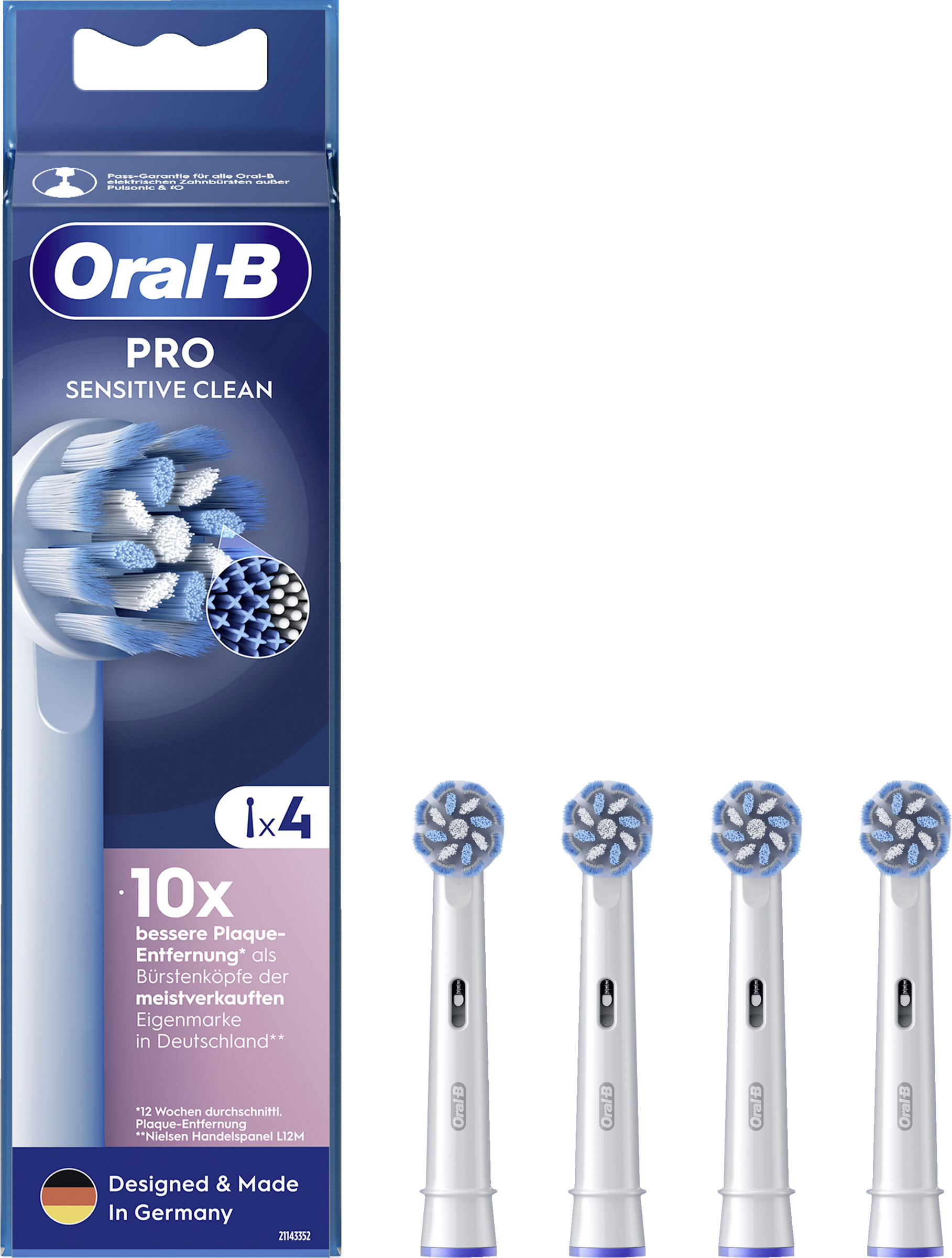 Oral-B Aufsteckbürsten Pro Sensitive Clean
