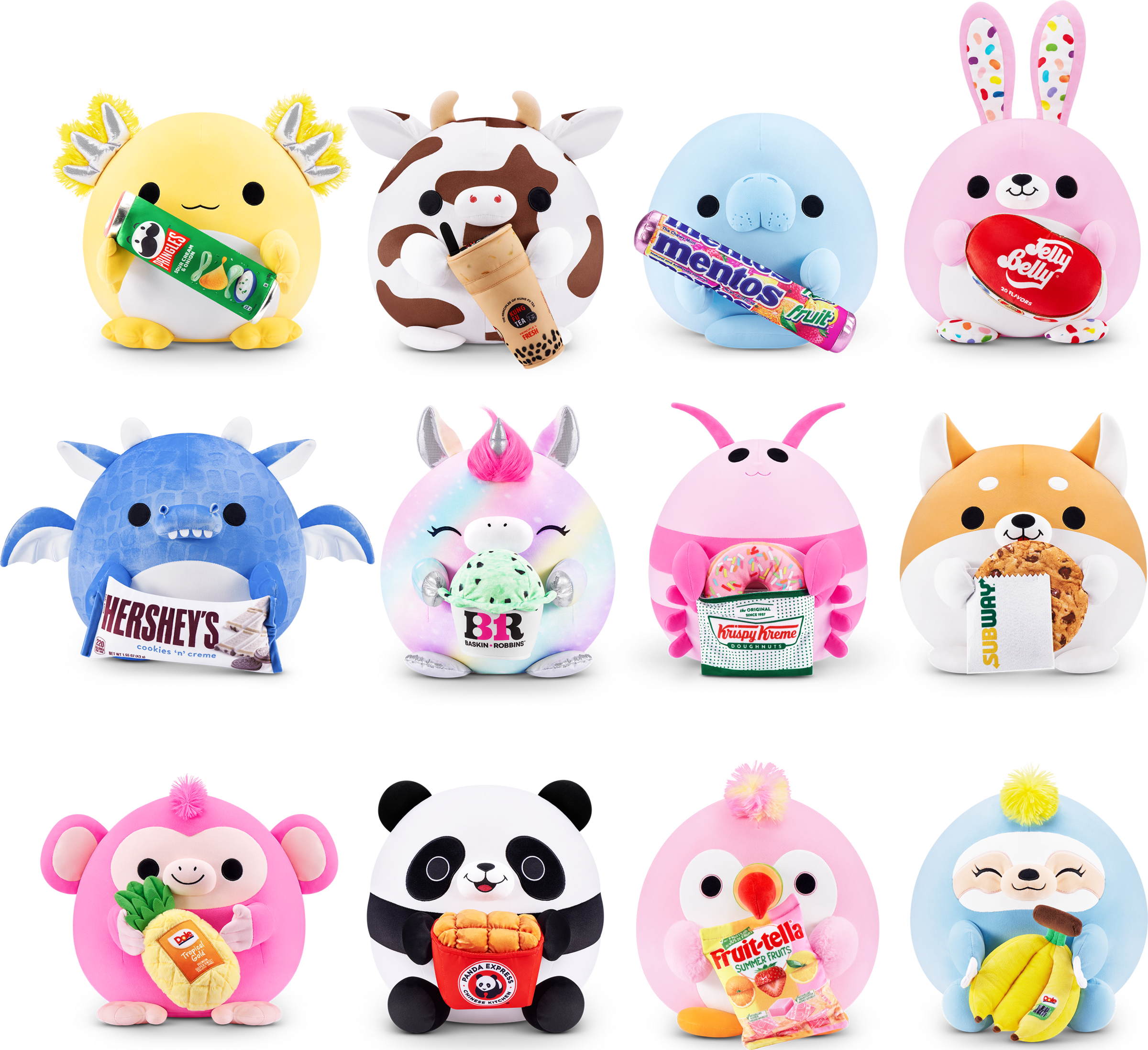 Zuru Snackles Plüsch Super Size