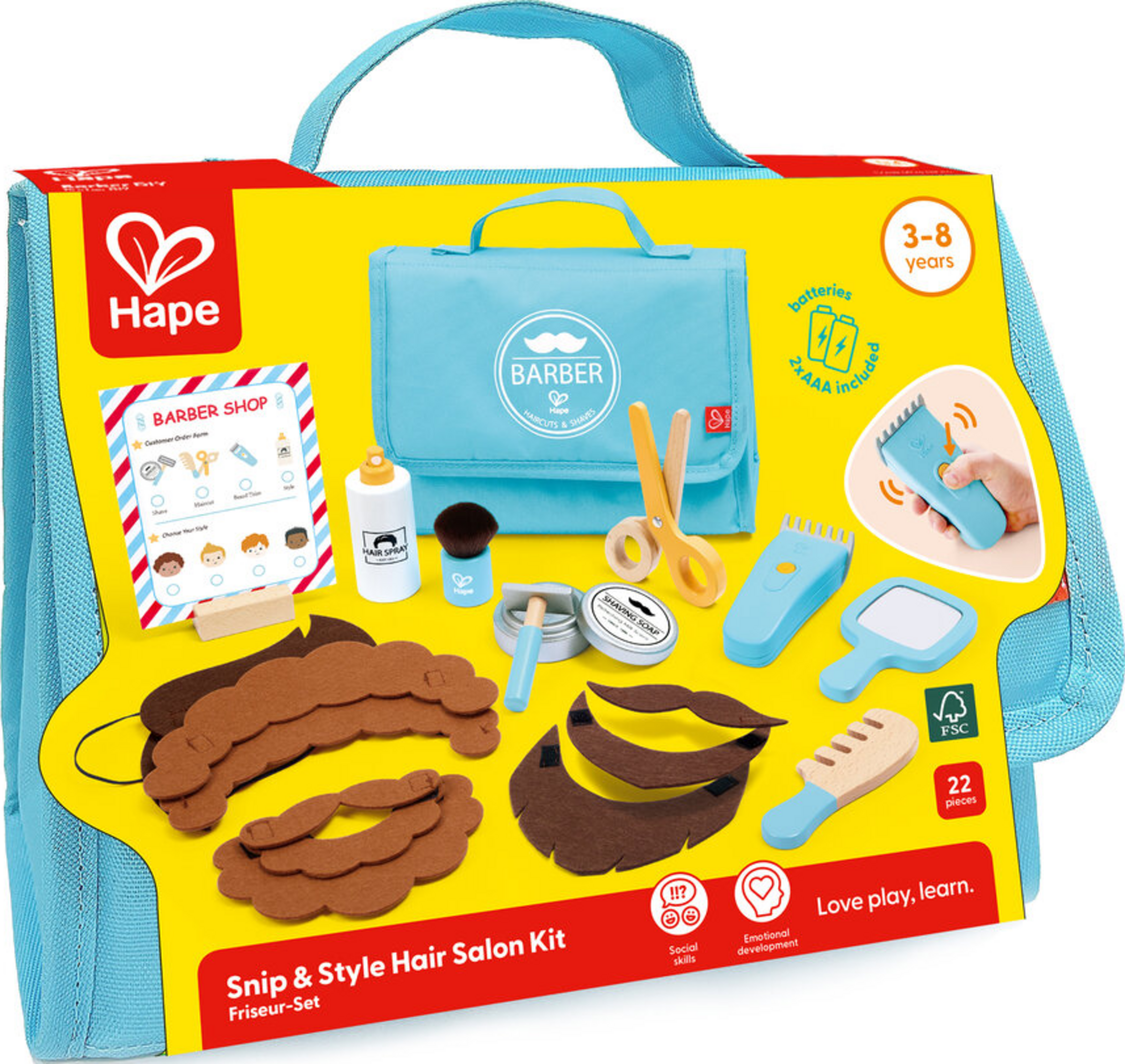 Hape Friseur-Set
