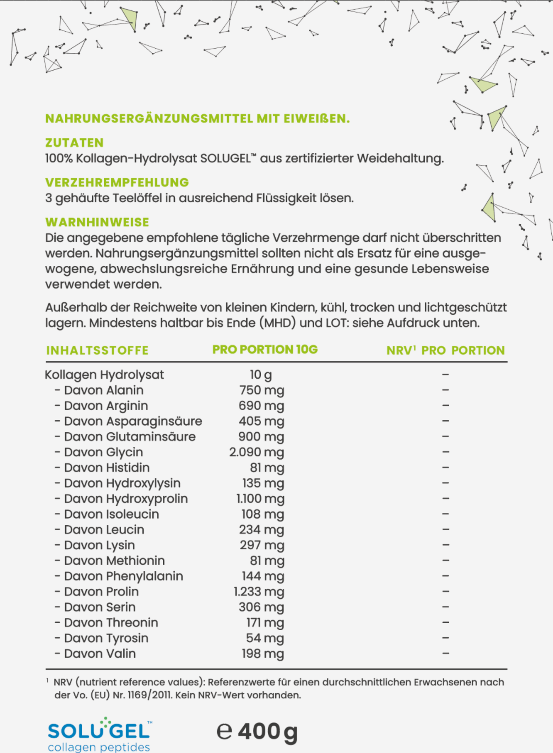 أساس - كولاجين النوع الأول، الثاني، الثالث 2