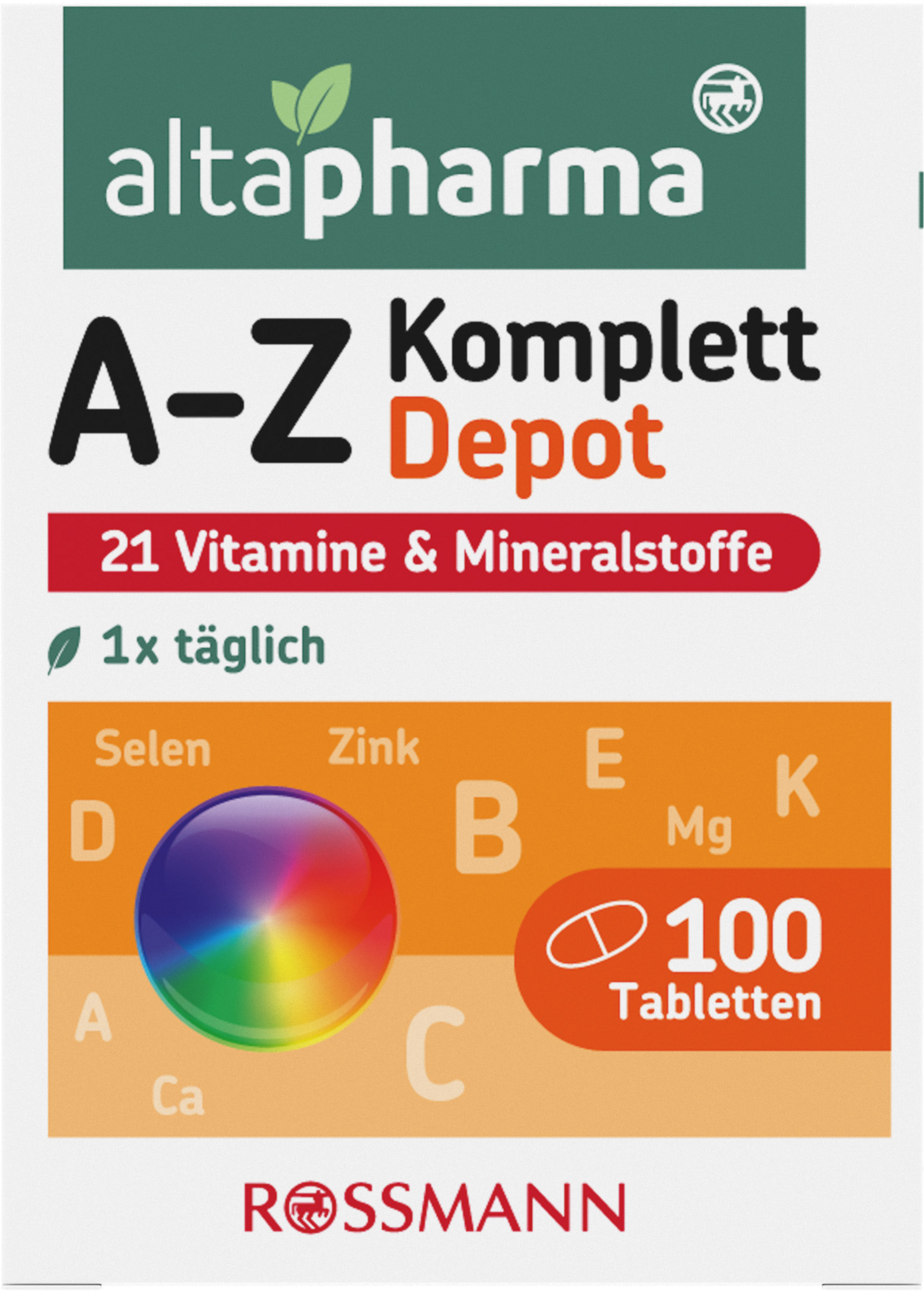 altapharma A-Z Depot Multivitamin + Mineral