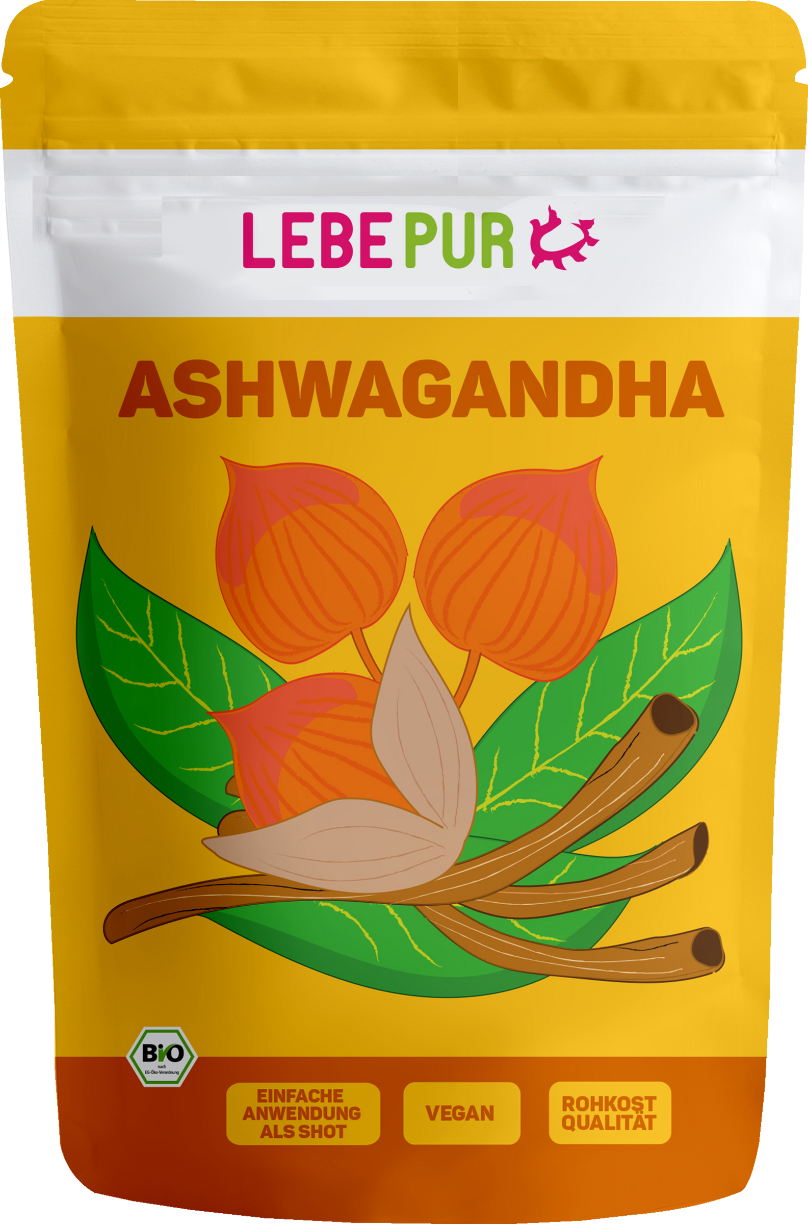 Lebepur Bio Ashwagandha Pulver