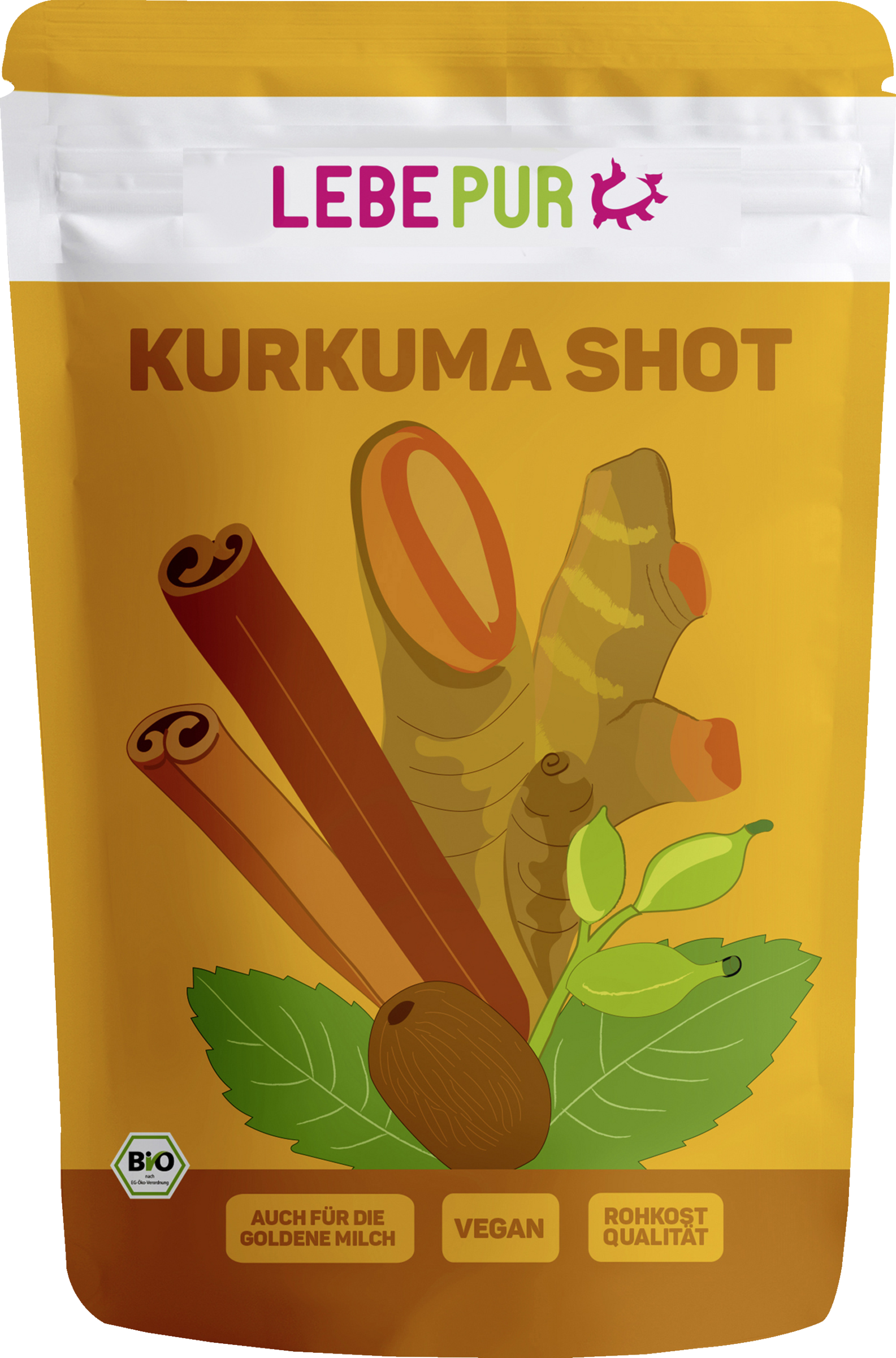Lebepur Bio Kurkuma Shot Pulver