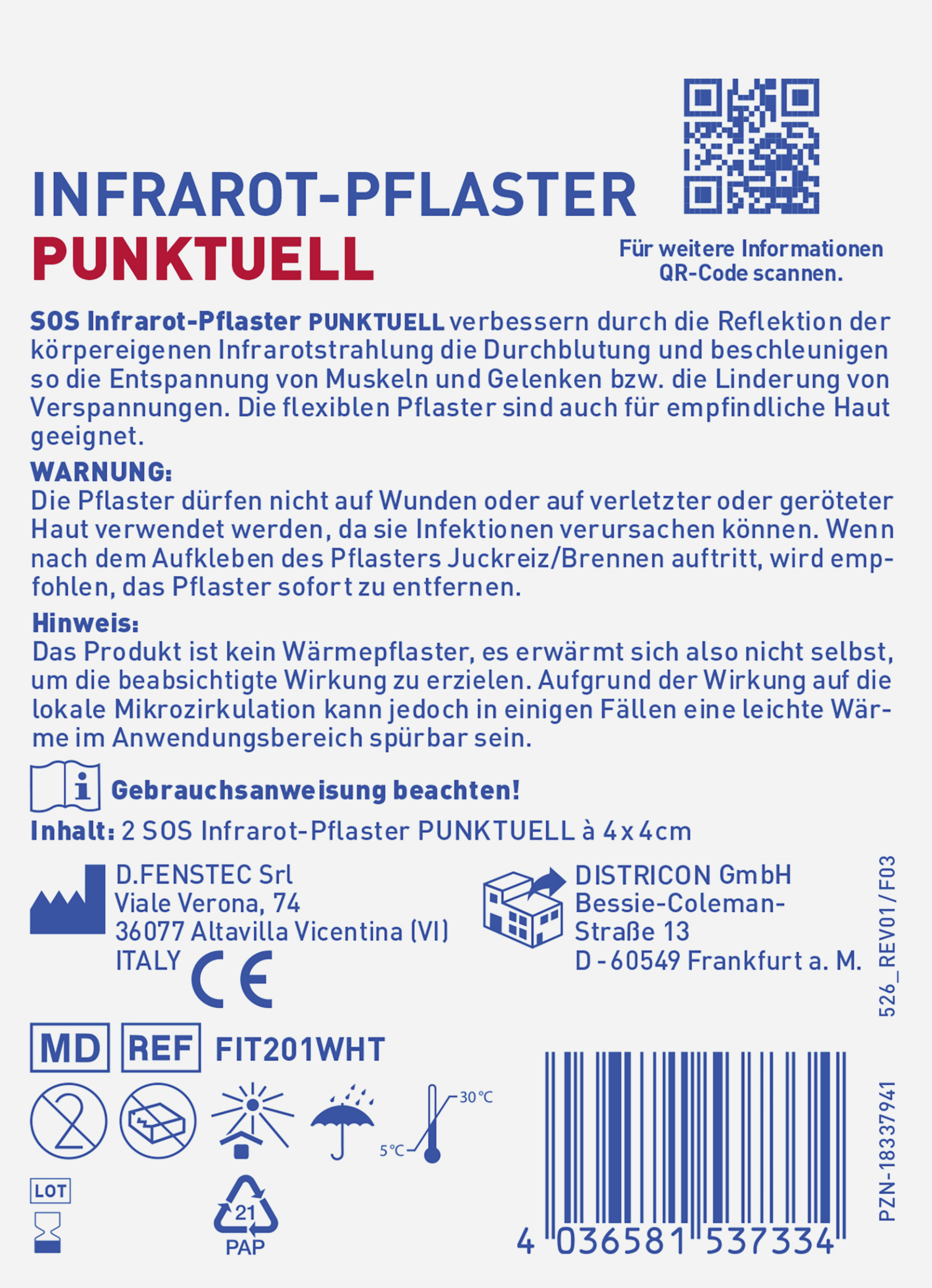 لاصقات الأشعة تحت الحمراء موضعية 2