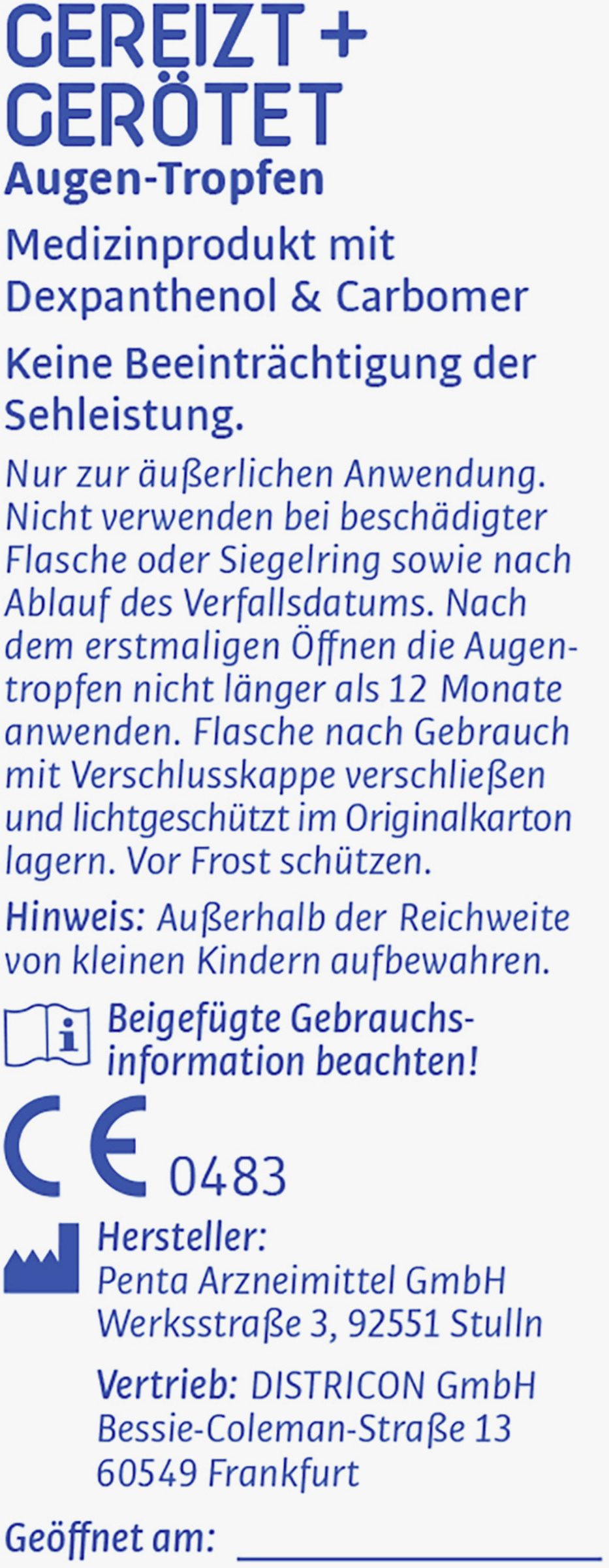 قطرات العين للتهيج والاحمرار 3