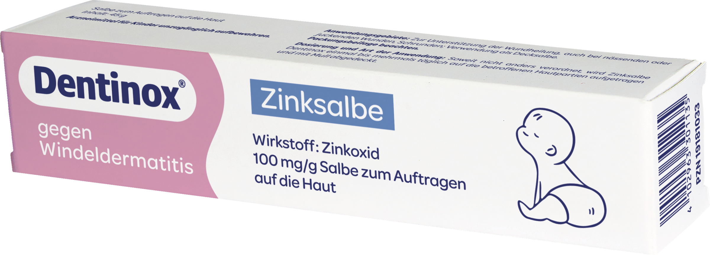 Zinksalbe gegen Windeldermatitis