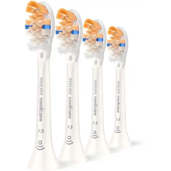 رؤوس فرشاة بديلة A3 ALL-IN-ONE رؤوس فرشاة بديلة HX9094/87 أبيض