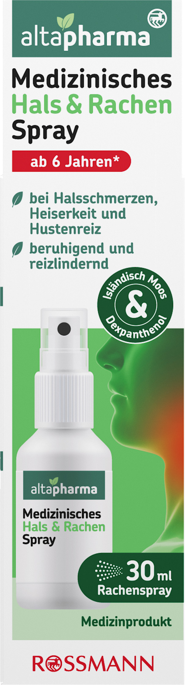 altapharma Medizinisches Hals- & Rachen-Spray
