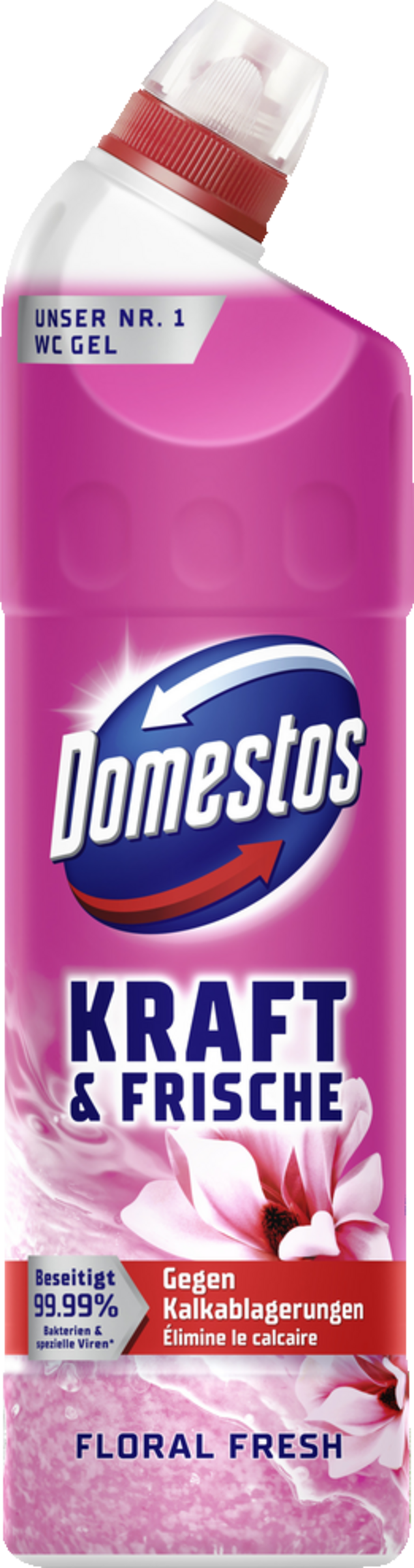 Domestos Kraft & Frische WC-Gel Floral Fresh