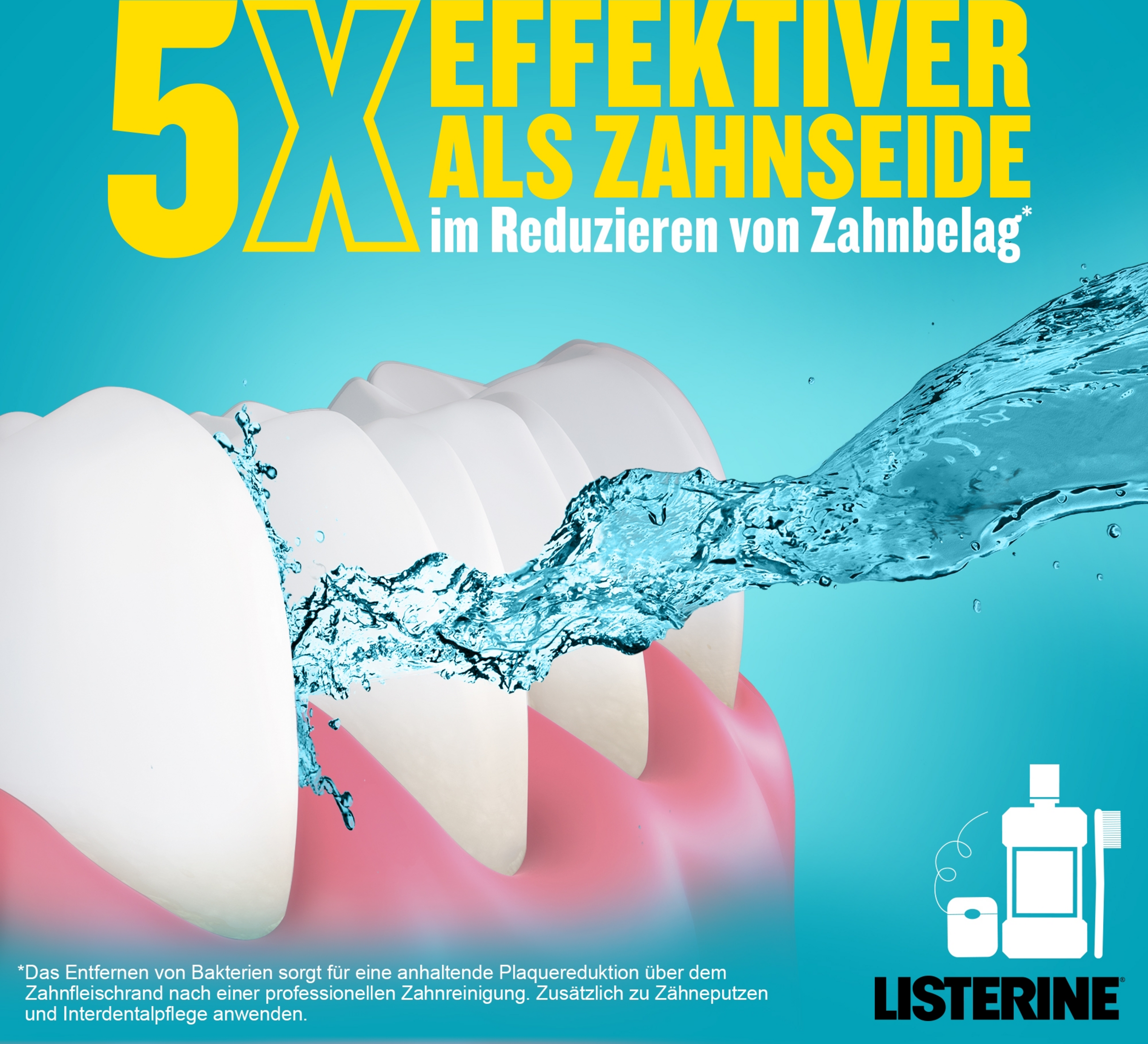 مجموعة من 6 قطع غسول فم منعش بالنعناع 6