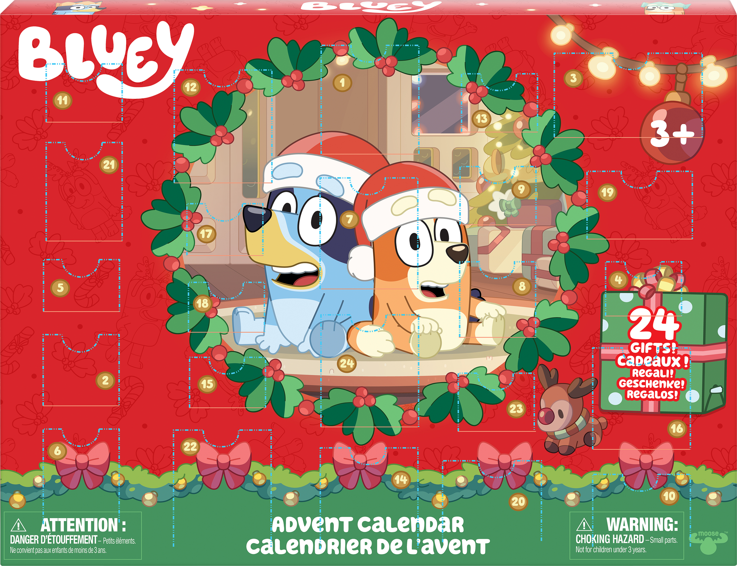 Moose Bluey Adventskalender 2025