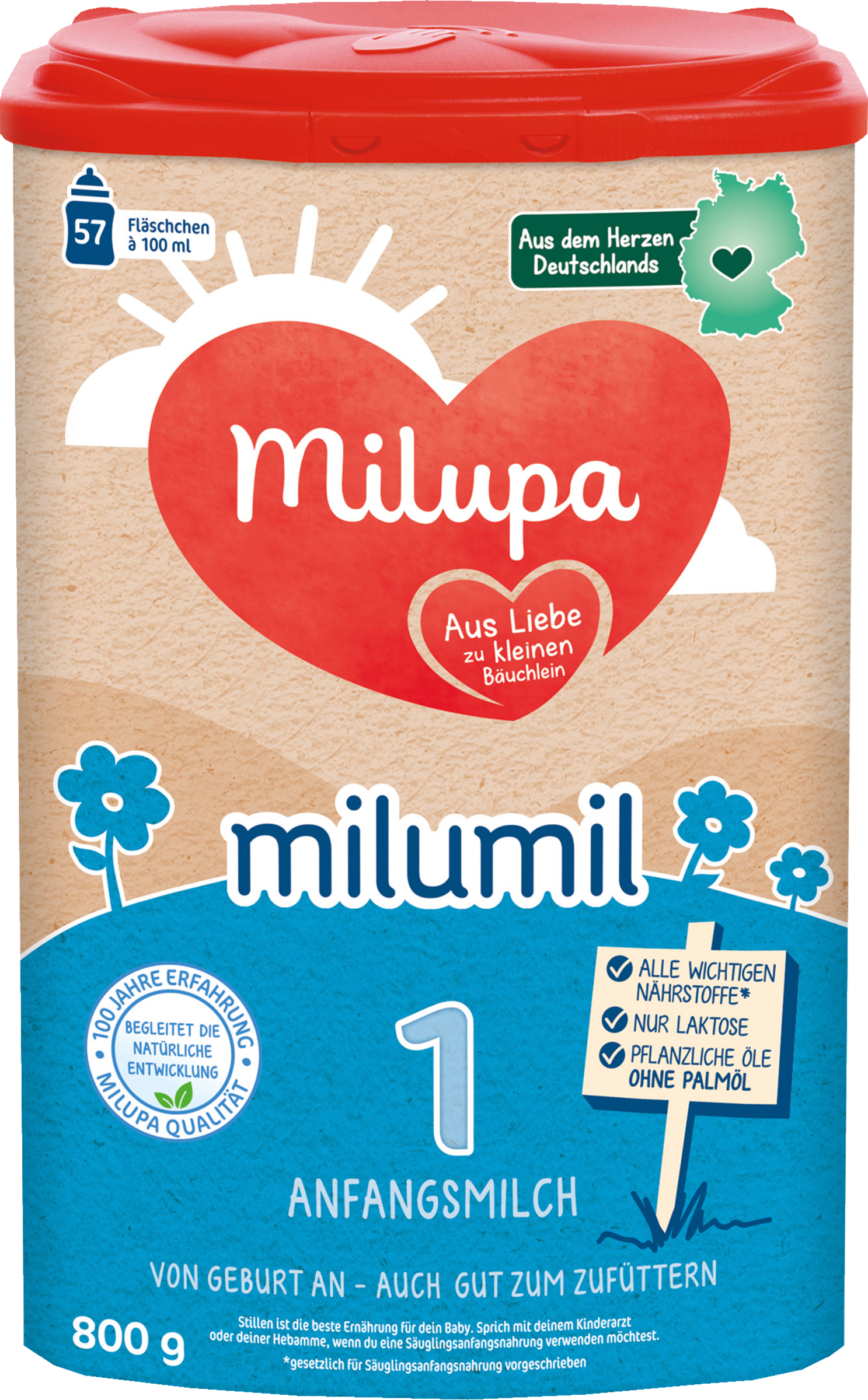 Milupa Milumil 1 Anfangsmilch von Geburt an