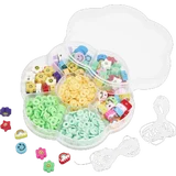 Perlenset smiley für Ketten und Armbänder