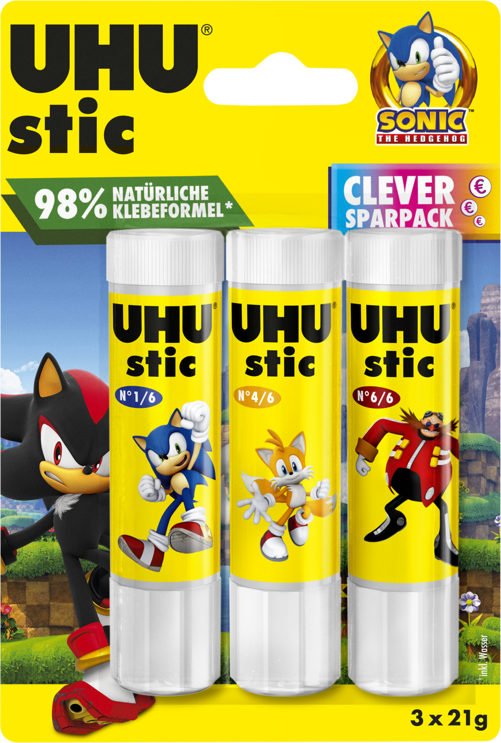 UHU stic Sonic 3x21g