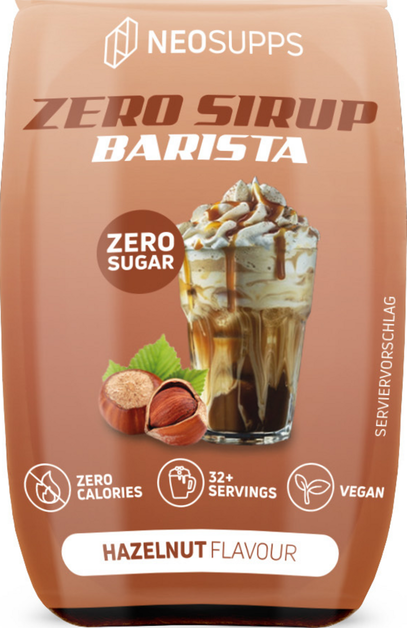 Neosupps Zero Sirup Barista Hazelnut
