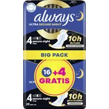 Ultra Secure Night Binden mit Flügeln Gr. 4 BigPack