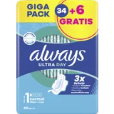 Ultra Day Binden Normal mit Flügeln Gr. 1 Gigapack