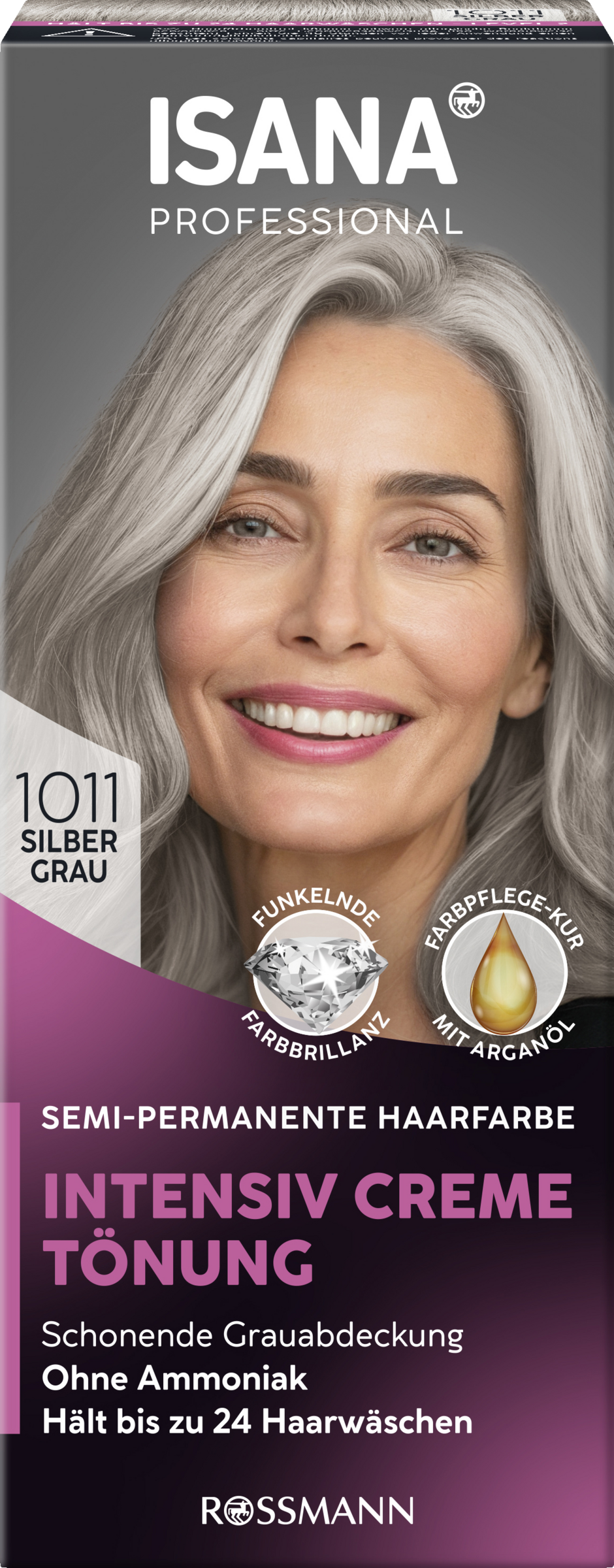 Intensiv Creme Tönung 1011 Silbergrau