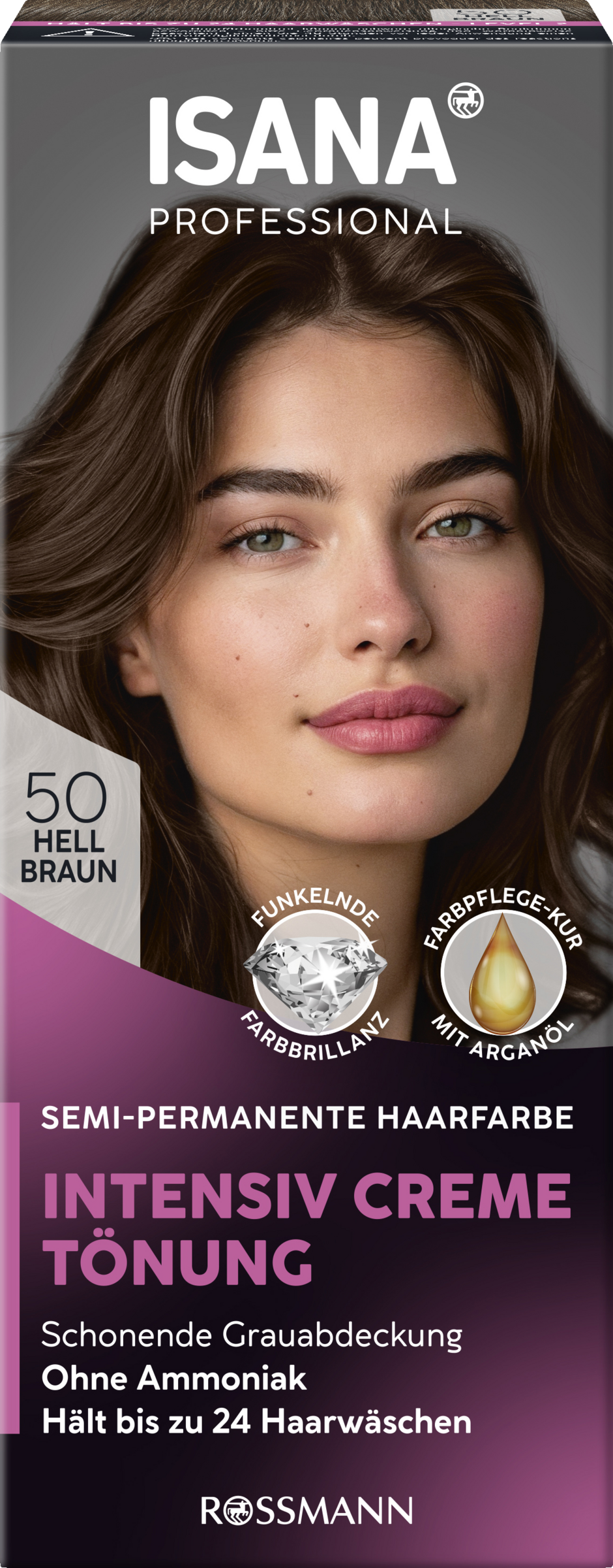 Intensiv Creme Tönung 50 Hellbraun