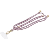 Handykette mit Pad pink/gold