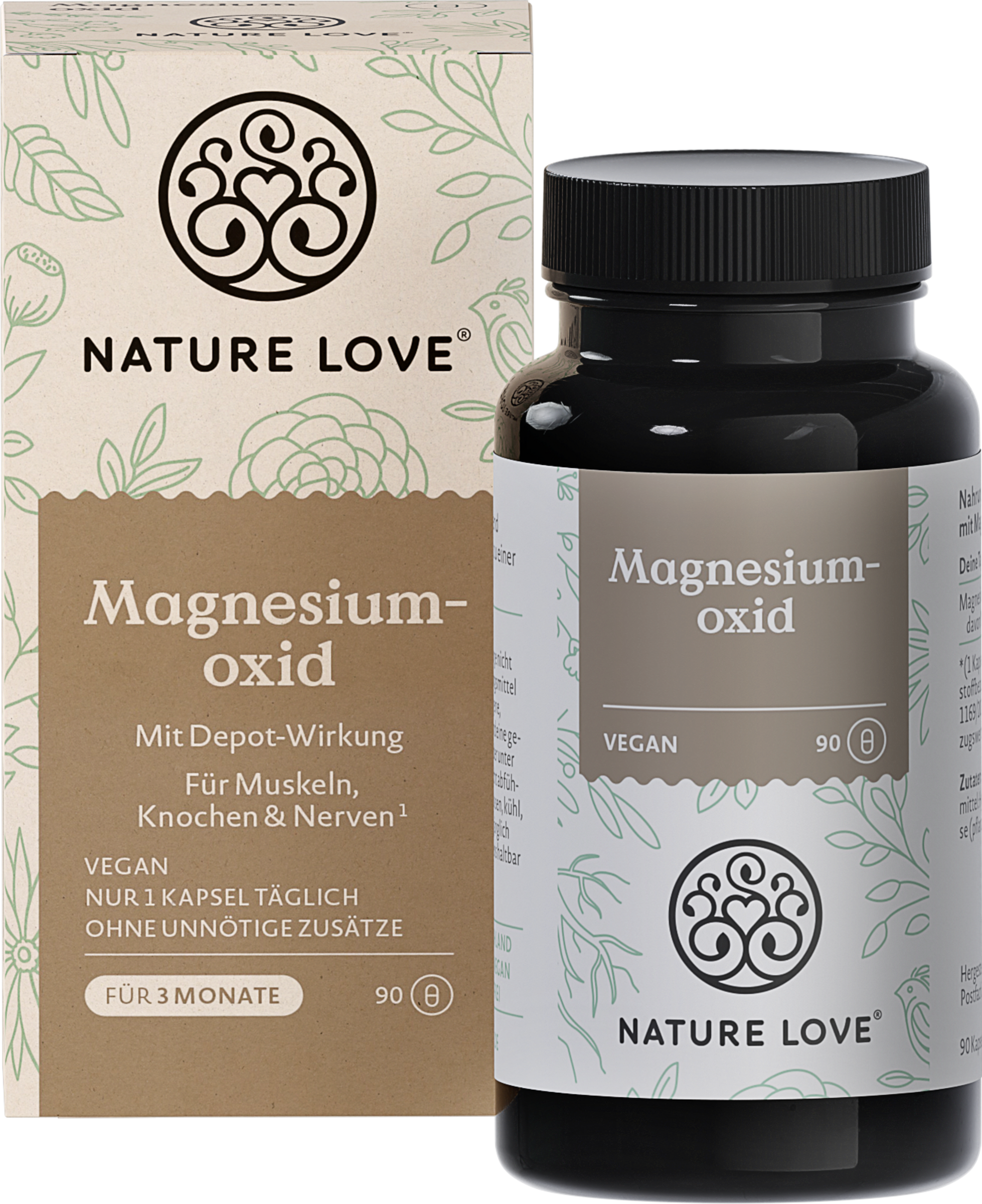 Nature Love Magnesiumoxid Kapseln