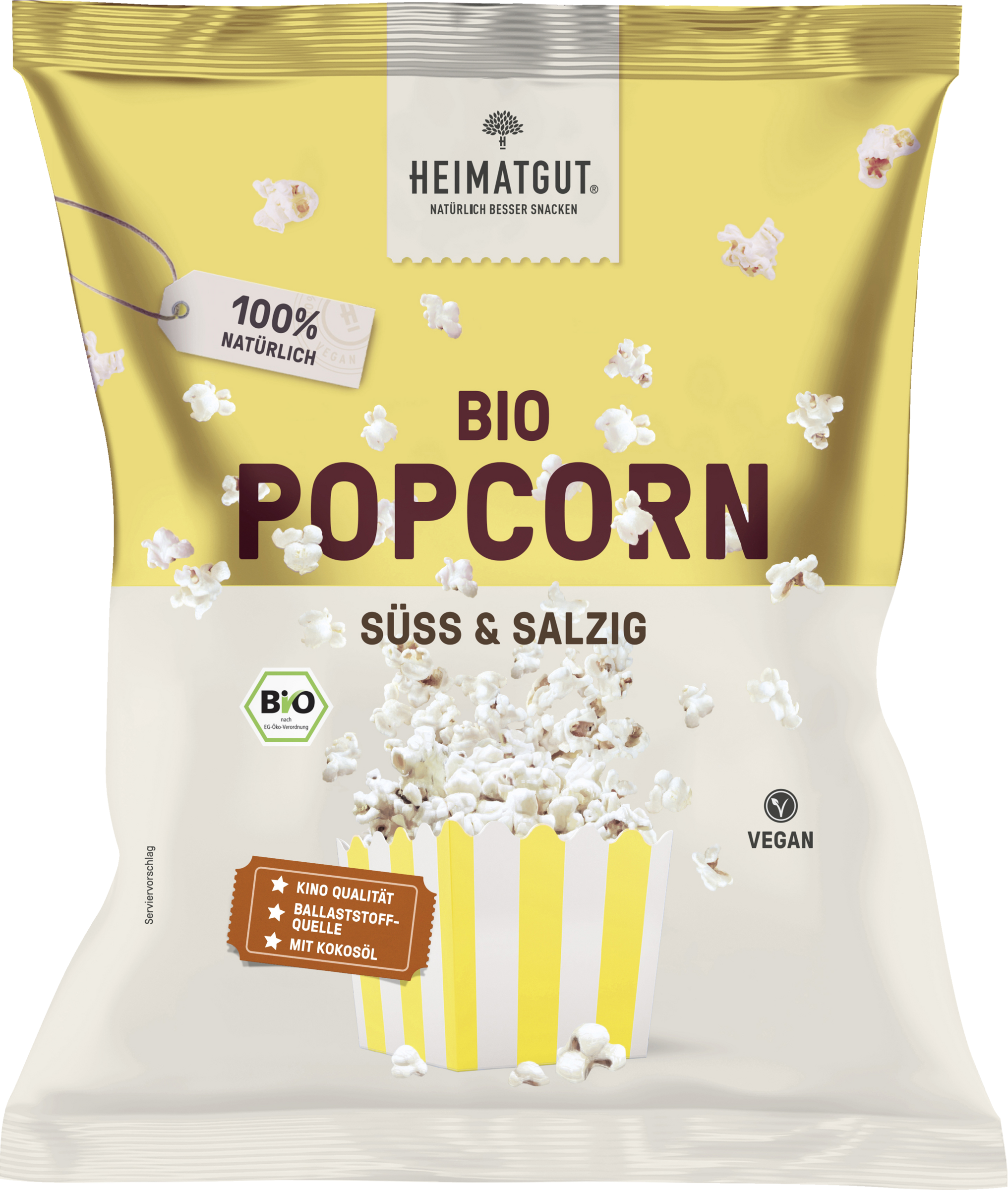 Heimatgut Bio Popcorn Süß & Salzig