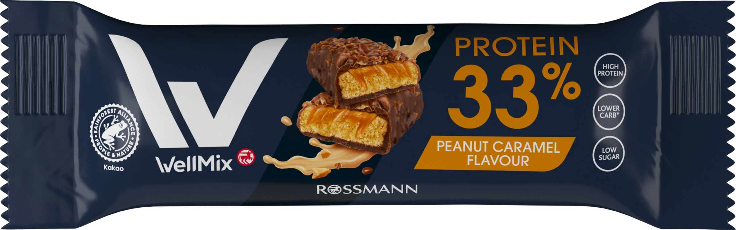 WellMix Proteinriegel Peanut Caramel Flavour