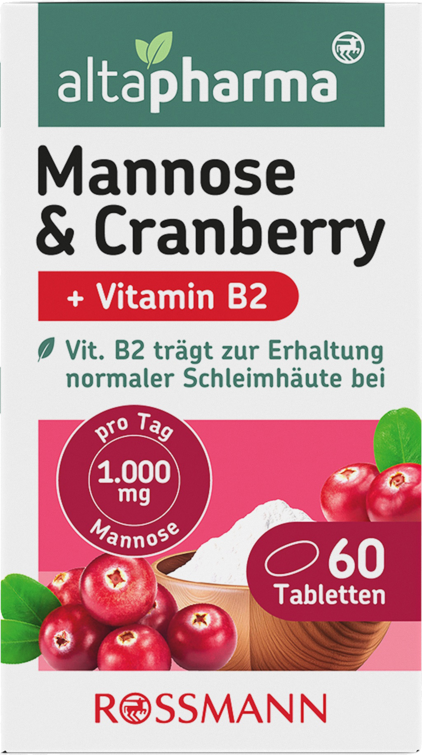 Mannose & Cranberry + Vitamin B2