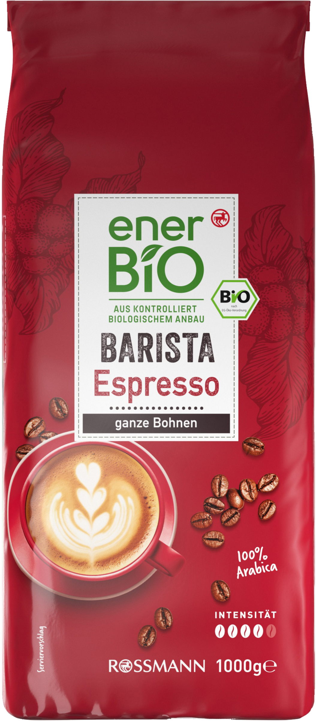 enerBiO Barista Espresso ganze Bohnen