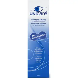 حل شامل لجميع العدسات اللاصقة اللينة 250 مل