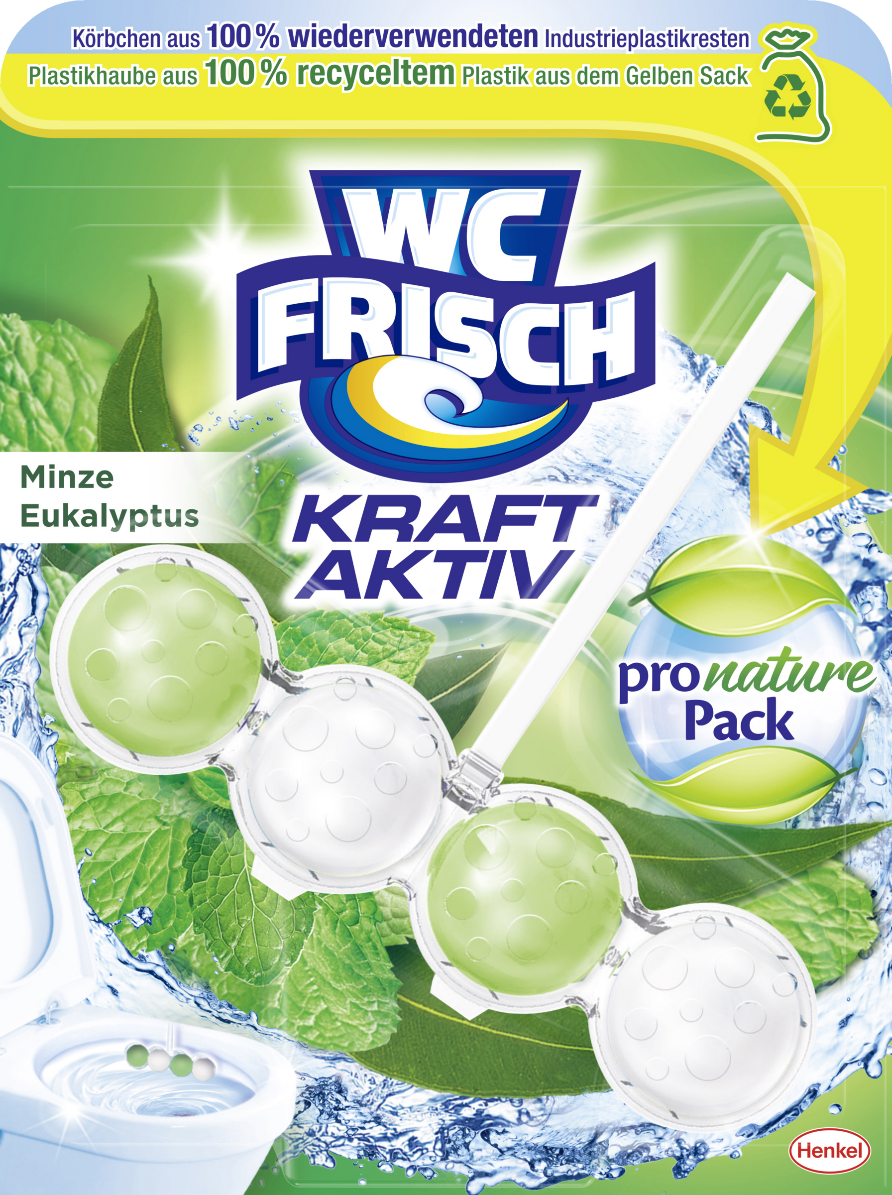Kraft-Aktiv Pro Nature Duftspüler Minze & Eukalyptus