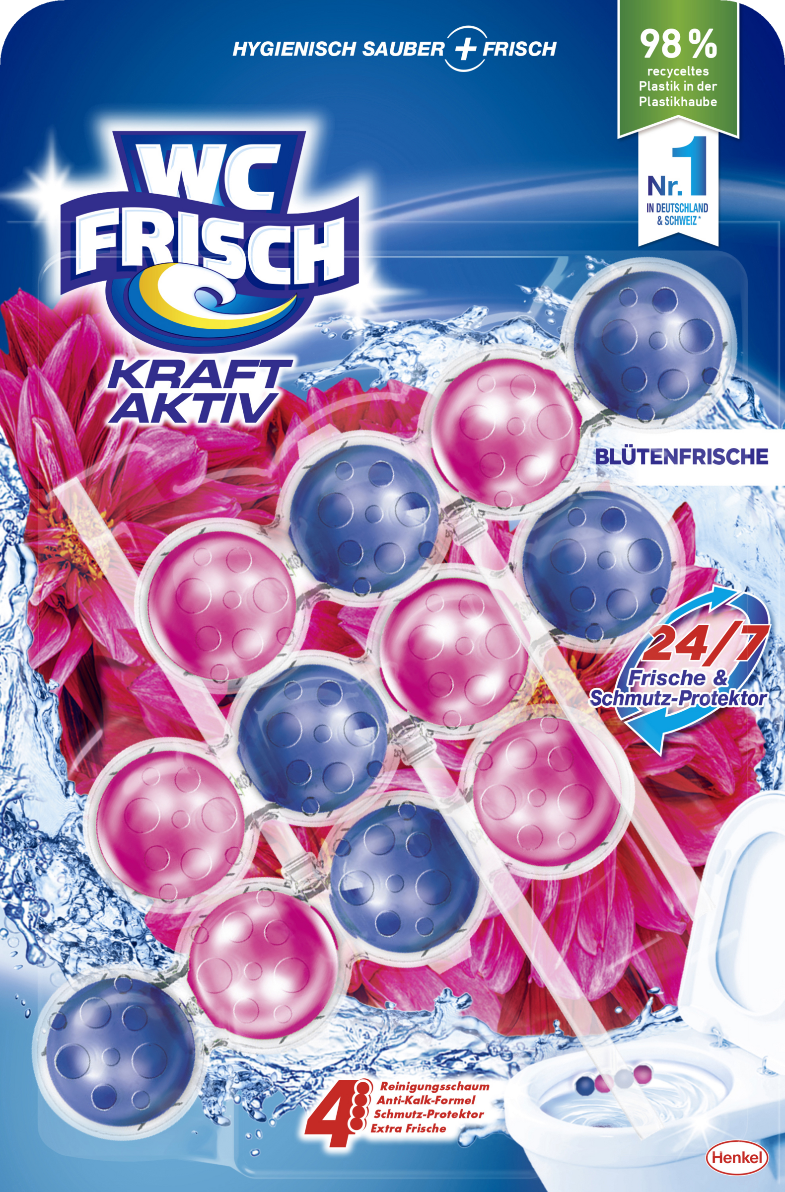 Kraft-Aktiv Duftspüler Blüten-Frische Super-Pack