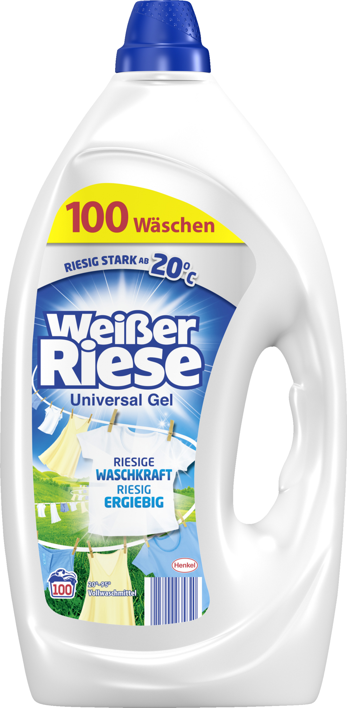 Universalwaschmittel Gel Großpackung 100WL