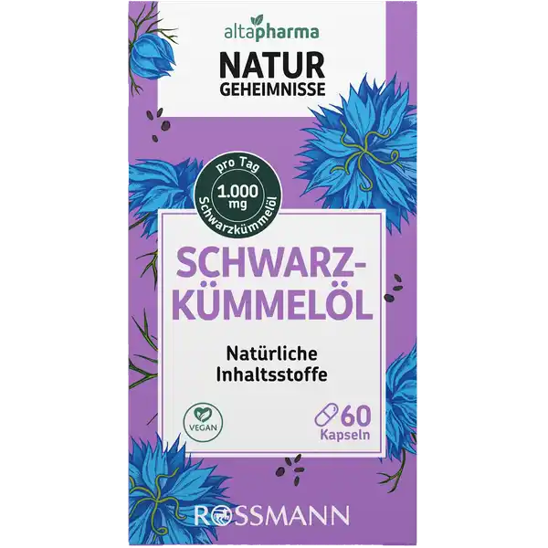 كبسولات زيت حبة البركة Naturgeheimnisse