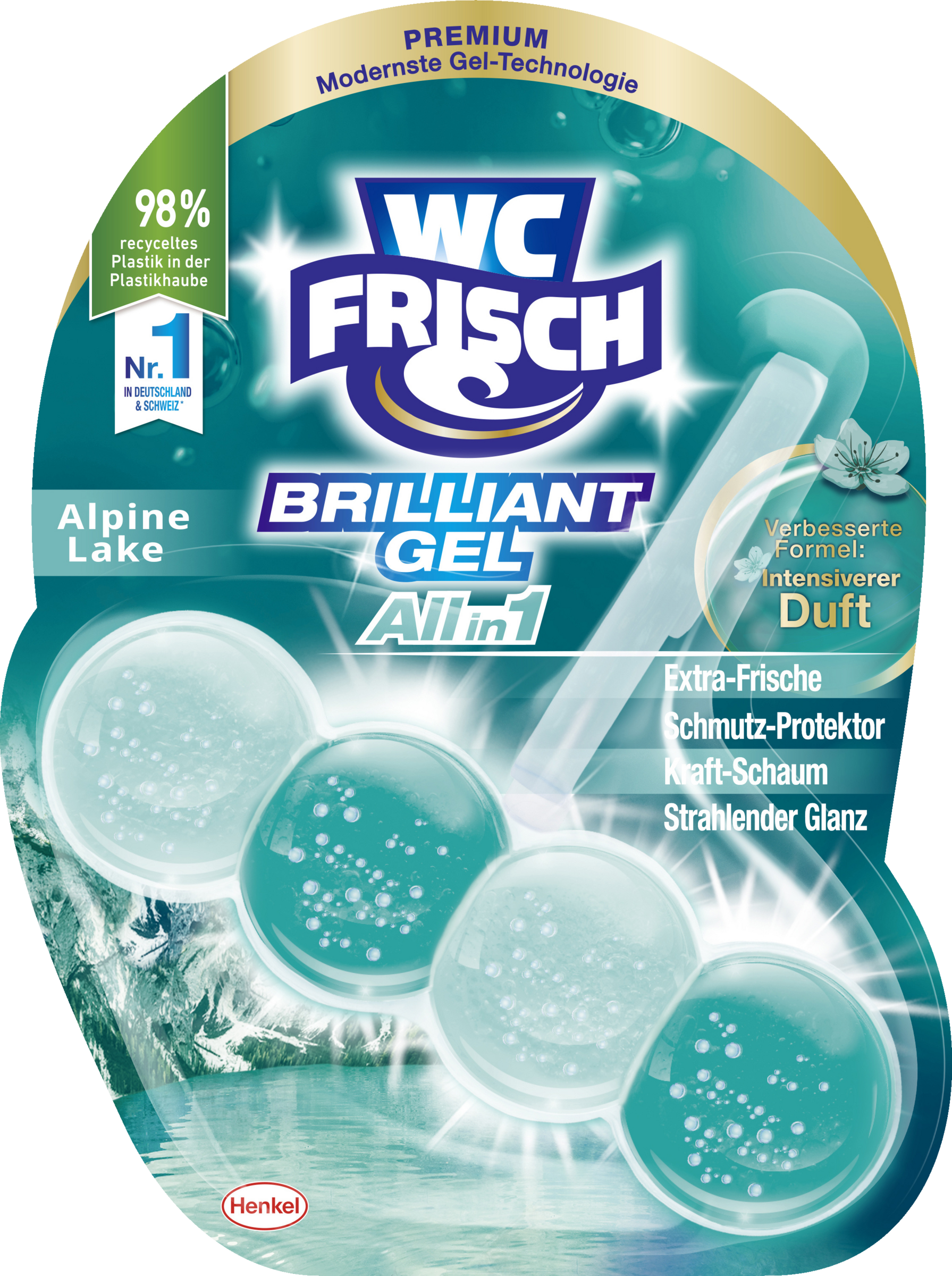 WC FRISCH Brilliant Gel All in 1 Alpine Lake
