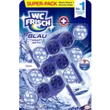 WC Reiniger Blau Kraft-Aktiv Duftspüler Chlor, Super-Pack