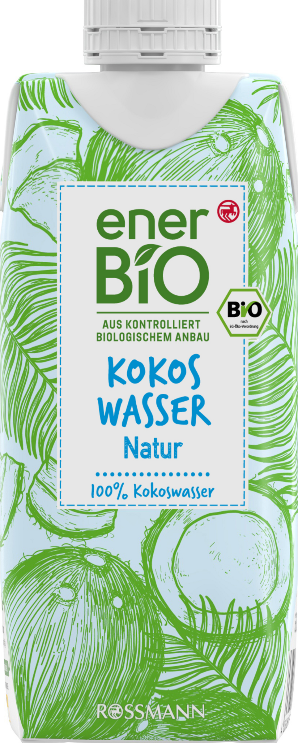 enerBiO Kokoswasser natur 330ml