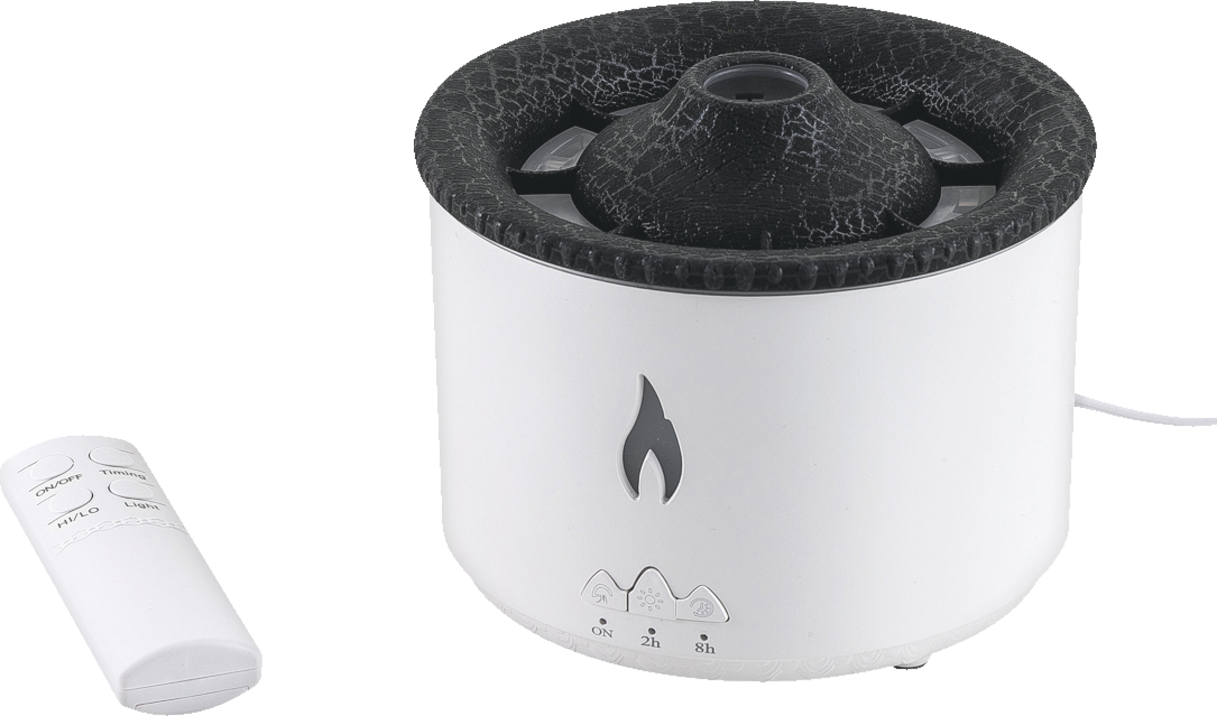 IDEENWELT Luftbefeuchter im Vulkandesign 300ml