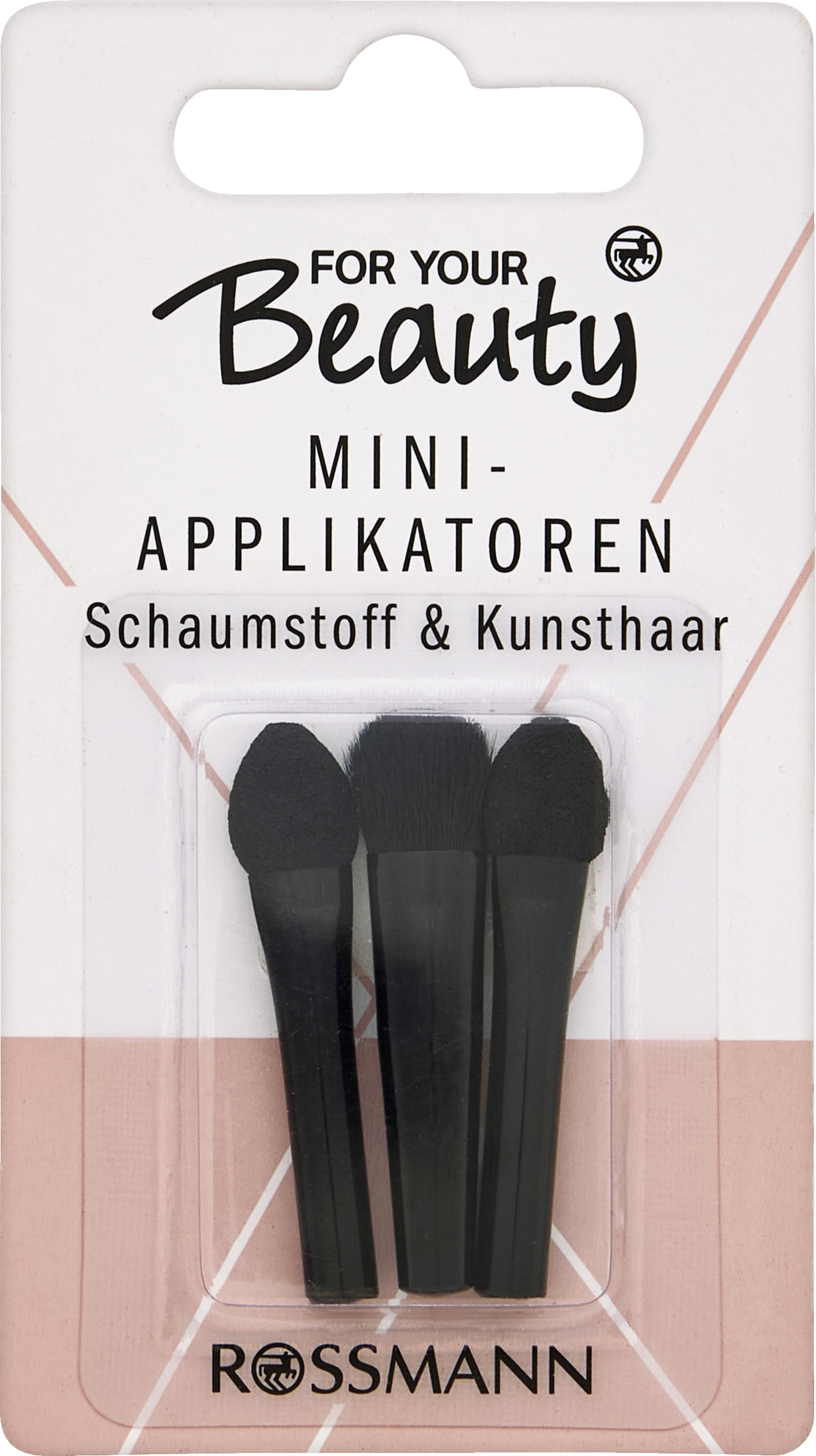 FOR YOUR Beauty Applikatoren Schaumstoff & Kunsthaar