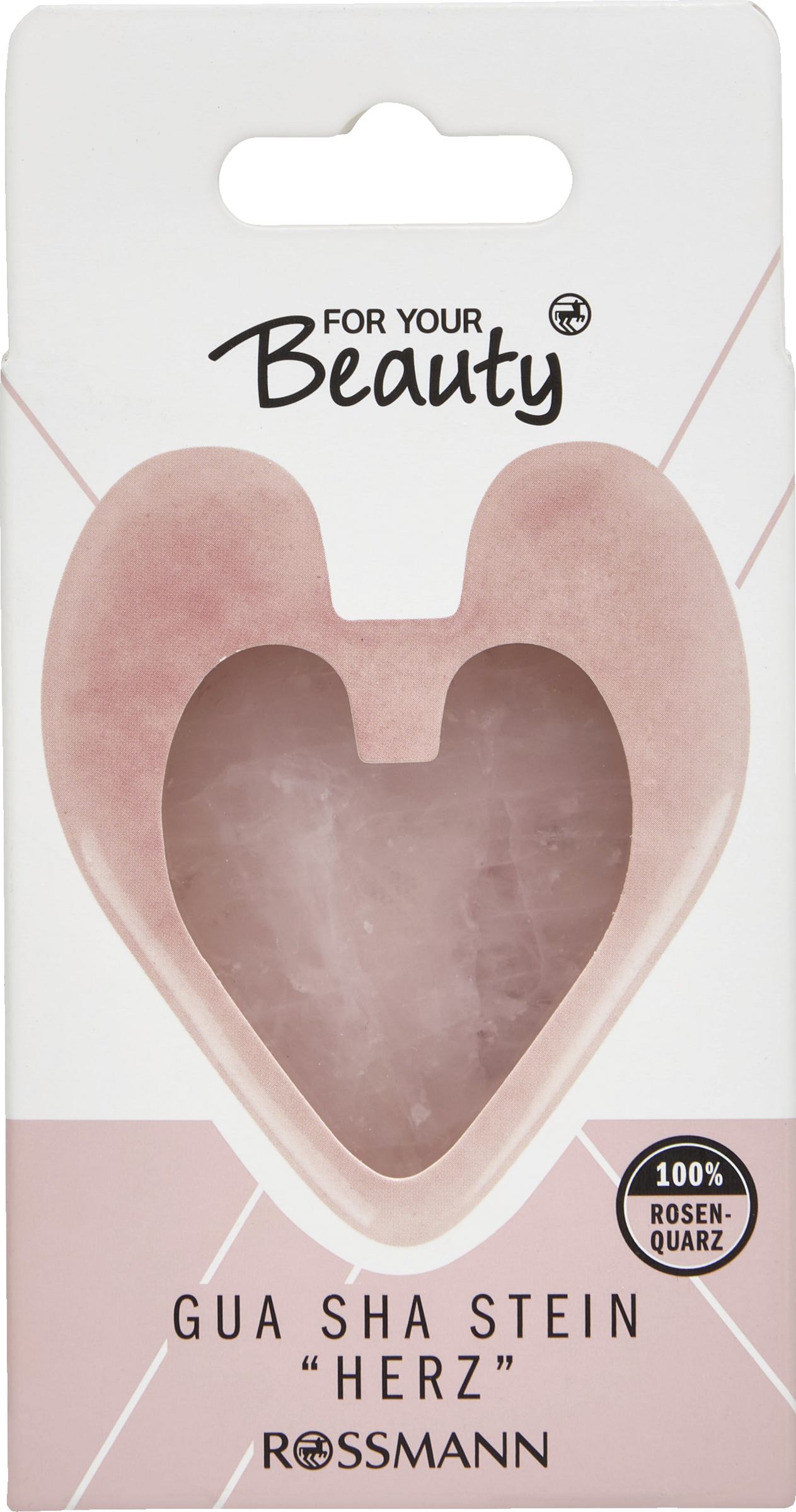 FOR YOUR Beauty Gua Sha Massagestein "Herz"
