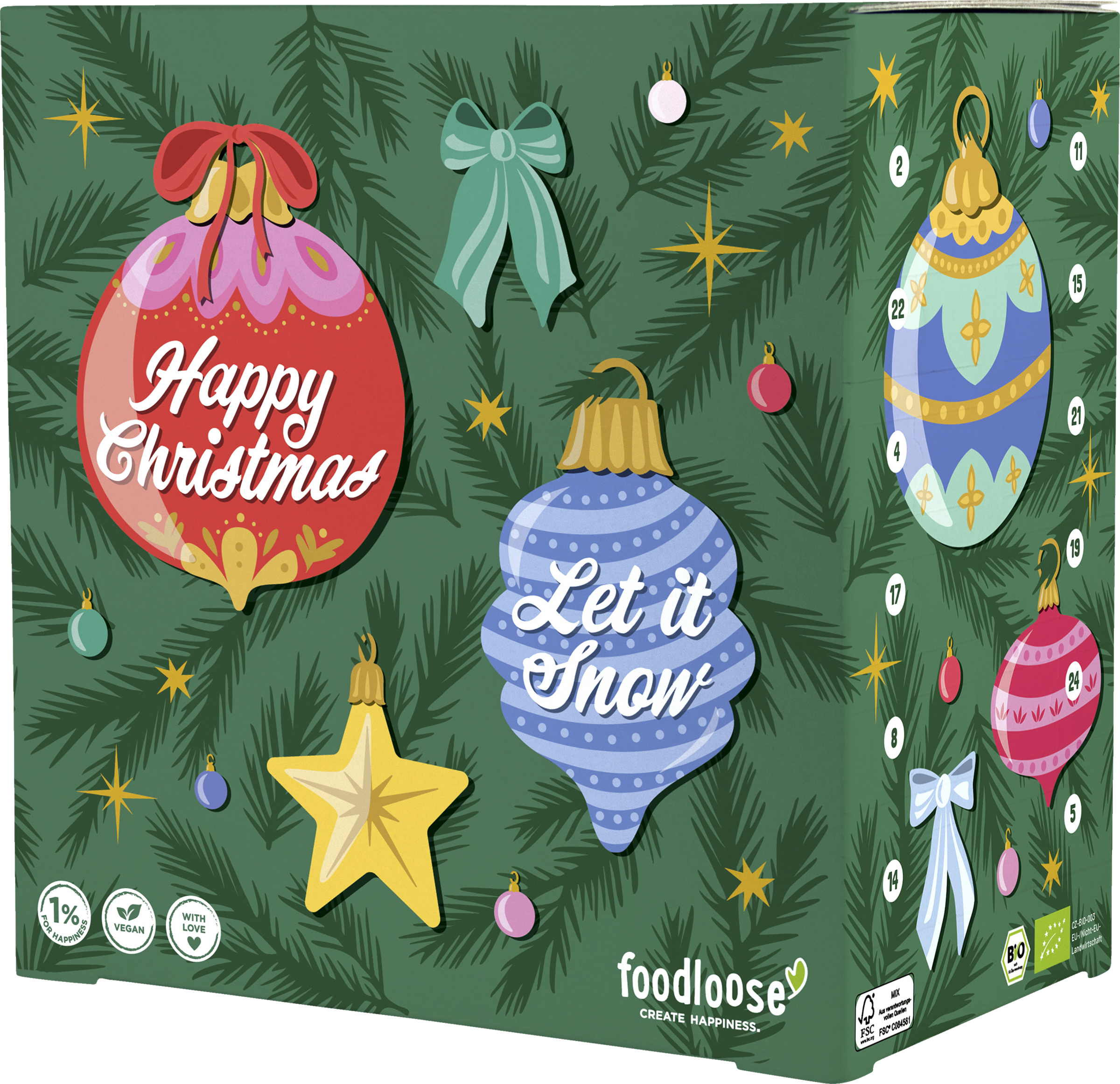 foodloose Bio Snack-Adventskalender 2025