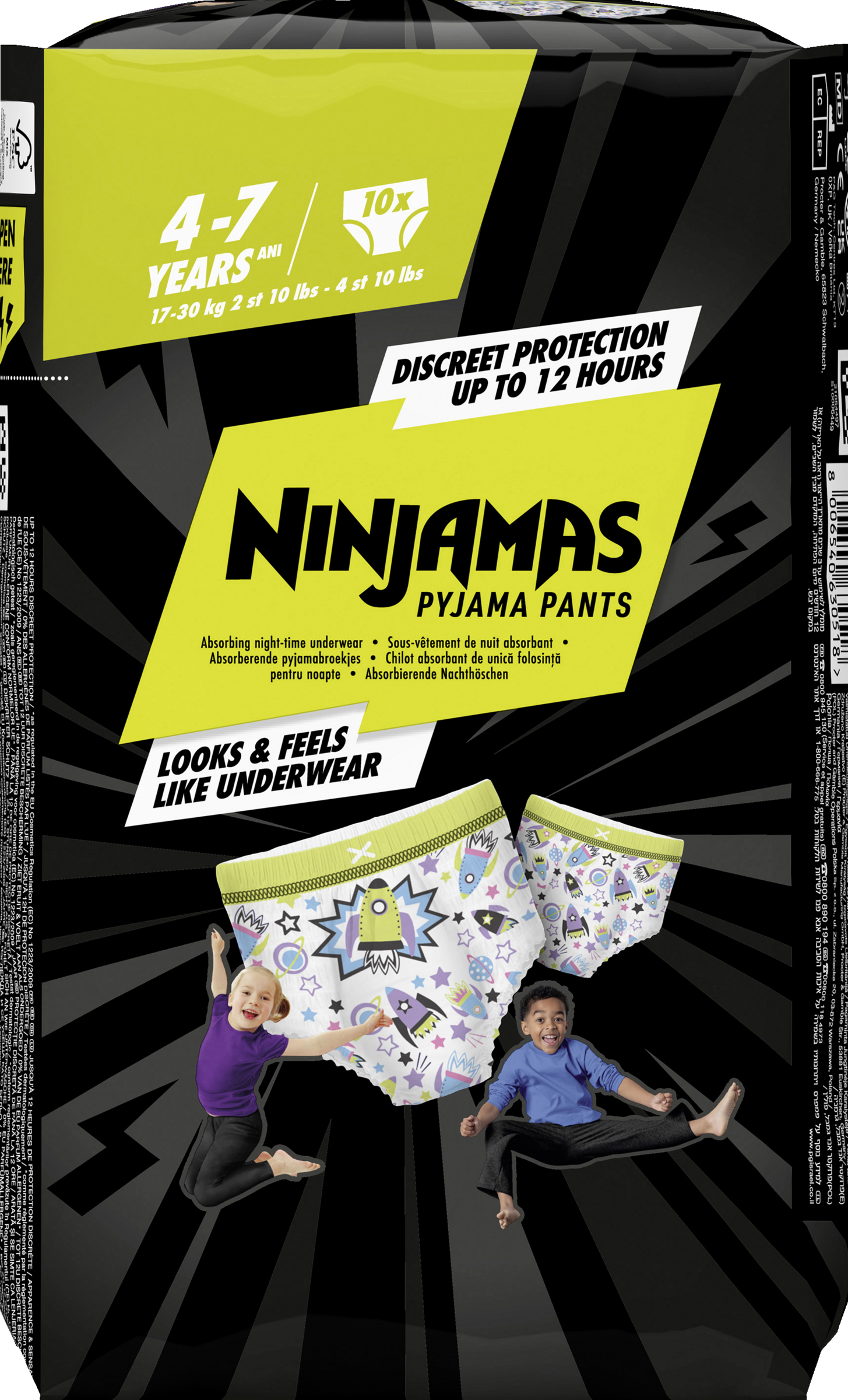 Ninjamas Pyjama Pants für Jungs