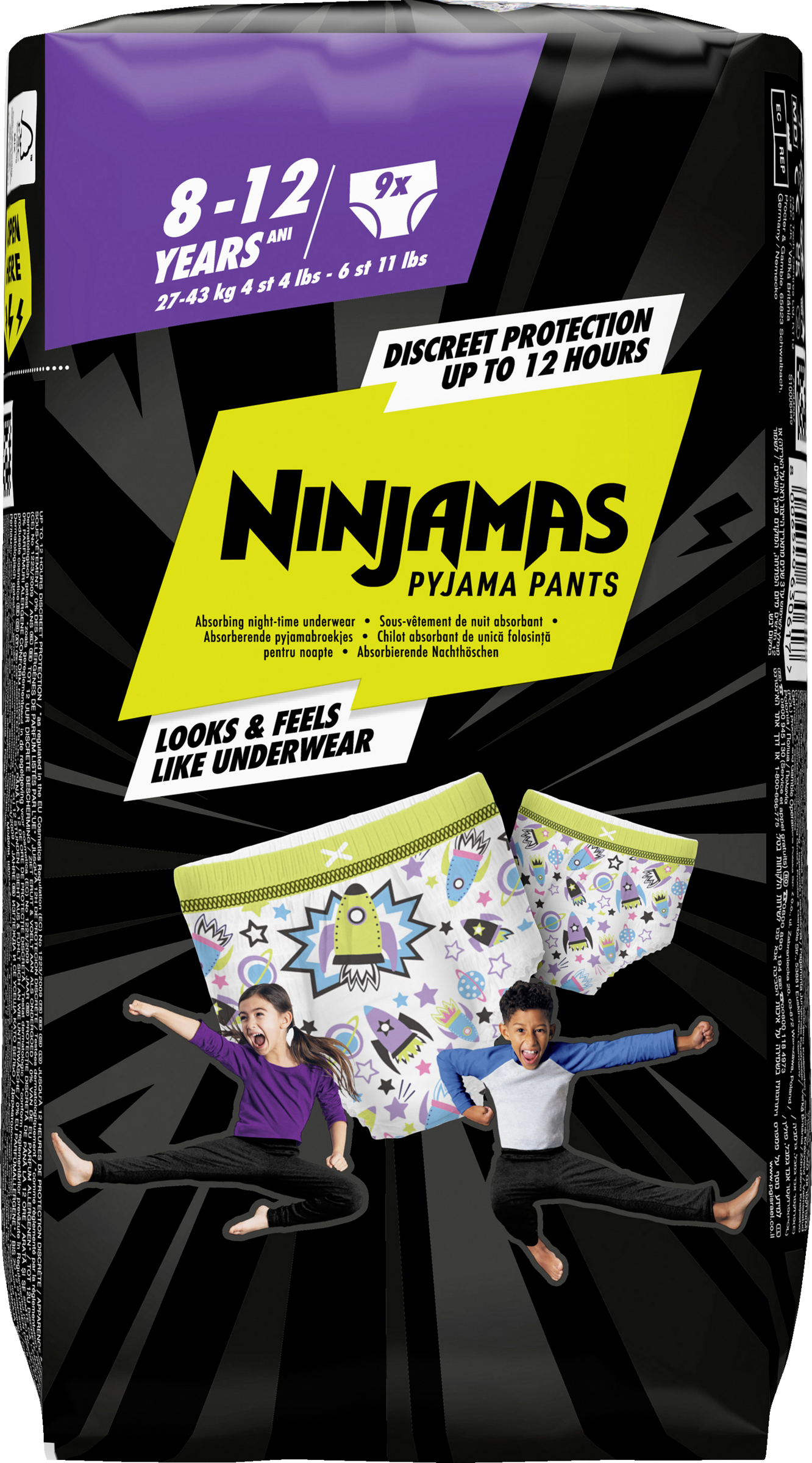Ninjamas Pyjama Pants für Jungs