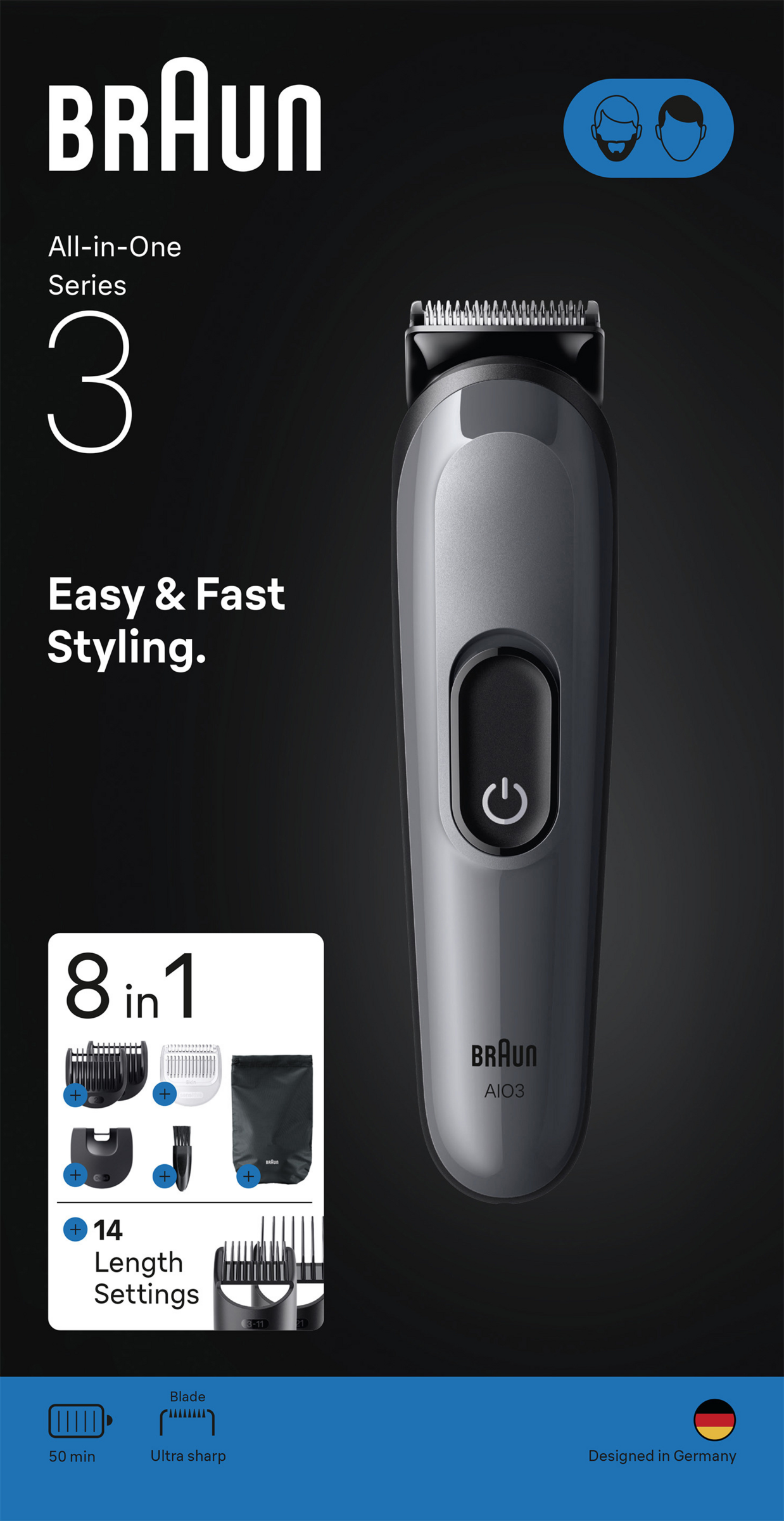 Braun All-In-One Series 3 Elektrorasierer