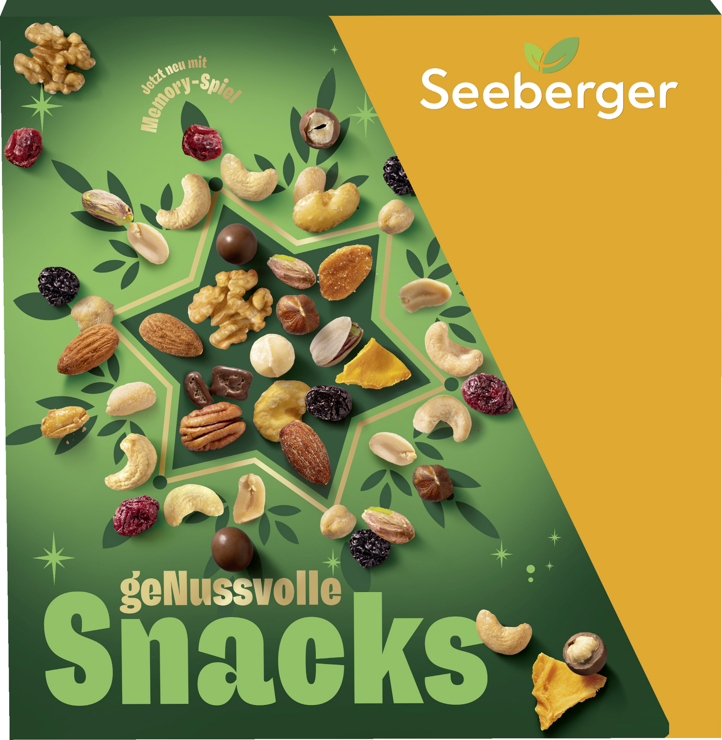 Seeberger Snack Adventskalender 2025, mit natürlichen Nüssen ... Seeberger Snack Adventskalender 2025, mit natürlichen Nüssen ...