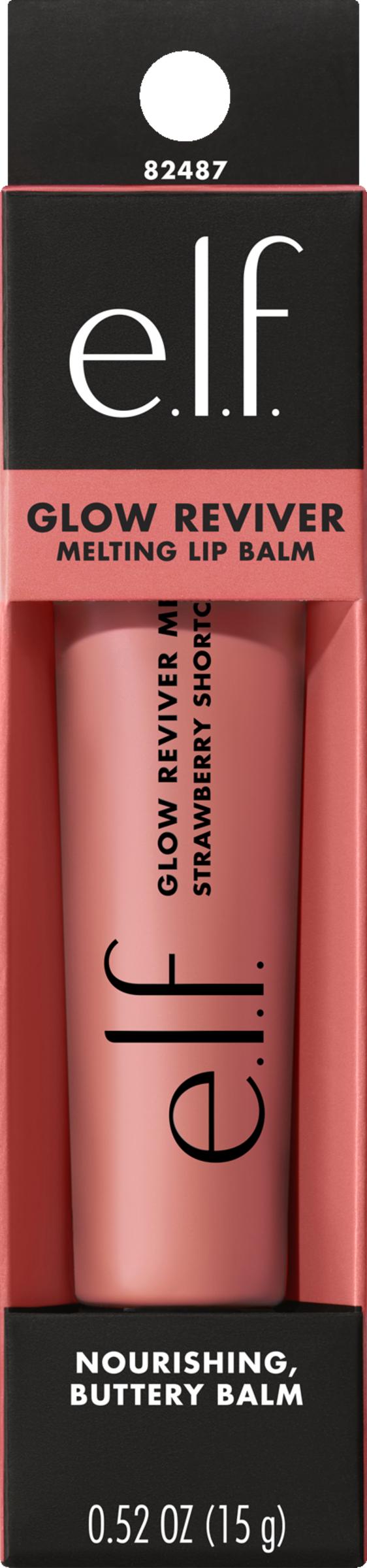 Glow Reviver Melting Lip Balm Strawberry shortcake Soft Pink