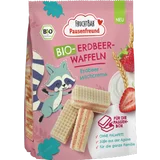 Bio Pausenfreund Erdbeer-Waffeln